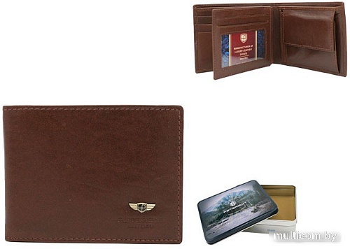 Кошелек Peterson PTN 22304-VT (коричневый)