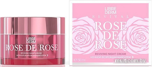 Librederm Крем для лица Rose De Rose возрождающий ночной (50 мл)