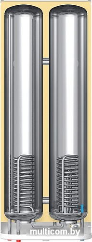 Накопительный электрический водонагреватель Thermex Flat 100 V Combi