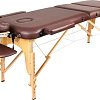 Массажный стол Atlas Sport 70 см складной 3-с деревянный (коричневый)