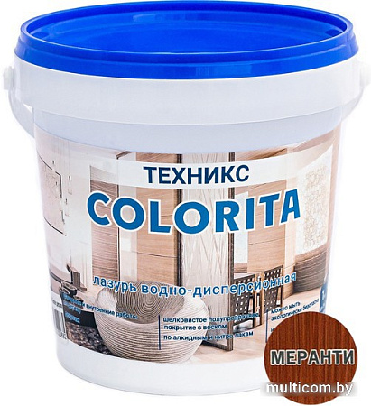 Лазурь Техникс Colorita ВД-АК-1 1 кг (меранти)
