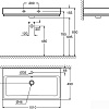 Умывальник Grohe 3938600H с гигиеническим покрытием 101x49