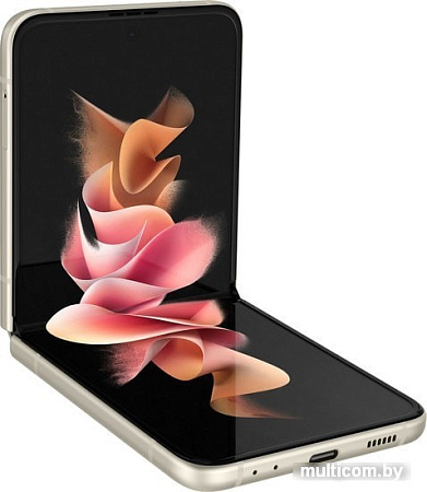 Смартфон Samsung Galaxy Z Flip3 5G 8GB/128GB (бежевый)