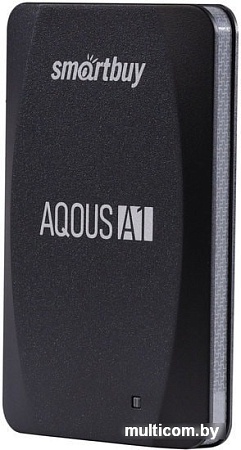 Внешний накопитель Smart Buy Aqous A1 SB256GB-A1B-U31C 256GB (черный)