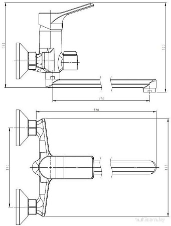 Смеситель Esko Eiger EG 30