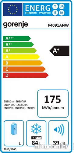 Морозильник Gorenje F4091ANW