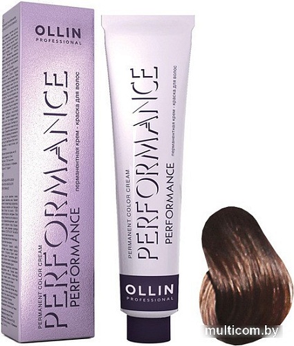 Ollin Professional Performance 7/77 русый интенсивно-коричневый