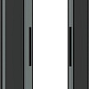 Душевой уголок Grossman Galaxy 120x80x195 300.K33.01.1280.21.10 (черный матовый/тонированное стекло)