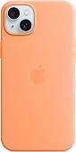 Чехол для телефона Apple MagSafe Silicone Case для iPhone 15 Plus (апельсиновый сорбет)