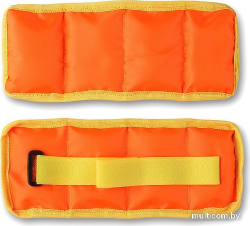 Комплект утяжелителей Indigo Классика SM-148 (2x2.0 кг, оранжевый)
