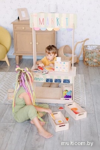 Магазин игрушечный Bizitoys Market 7550-01