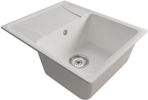 Кухонная мойка Mixline ML-GM26 552083 (ультра-белый)
