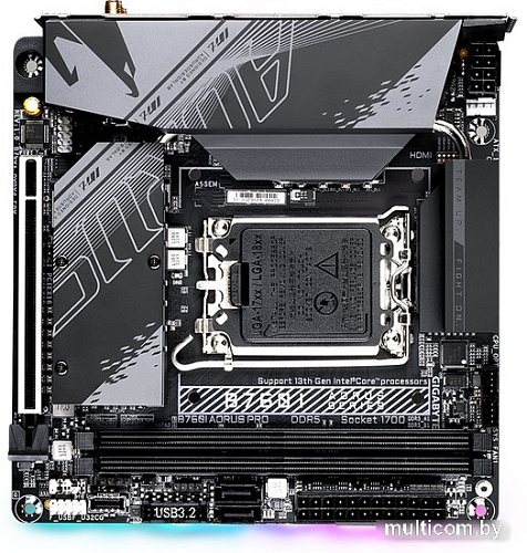 Материнская плата Gigabyte B760I Aorus Pro (rev. 1.x)
