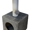 Комплекс Cat House На ножках 0.65 (хлопок серый)