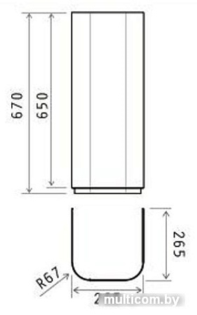 Короб Elica KIT0049583