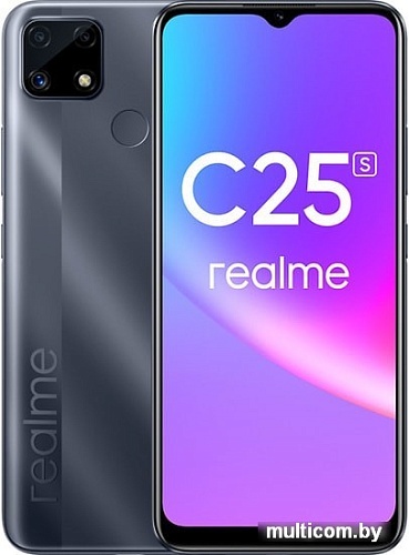 Смартфон Realme C25s RMX3195 4GB/64GB международная версия (серый)