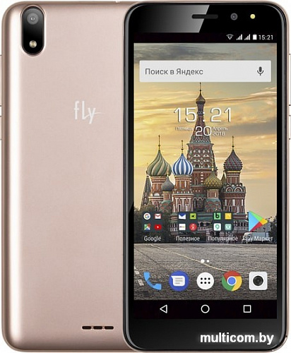 Смартфон Fly Life Compact (шампань)