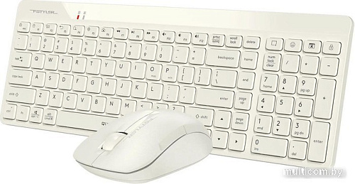 Офисный набор A4Tech Fstyler FG2300 Air (бежевый)