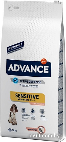 Корм для собак Advance Sensitive Salmon & Rice 12 кг