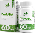 Витамины, минералы NaturalSupp Экстракт Гуараны (Guarana extract), 60 капсул