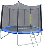 Батут GetActive Jump 10ft-305 см 10464F2Y-L складной лестница, сетка (синий)