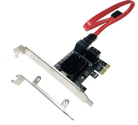 Плата расширения SATA Espada PCIe4SATA3ASM