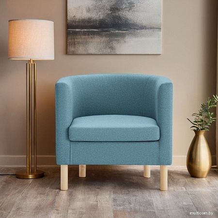 Интерьерное кресло Mio Tesoro Агата 351 (синий 1175)
