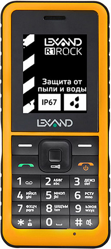 Мобильный телефон Lexand R1 Rock Black