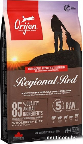 Сухой корм для собак Orijen Dog Regional Red 11.4 кг