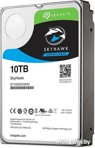 Жесткий диск Seagate Skyhawk 10TB [ST10000VX0004]