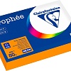 Офисная бумага Clairefontaine А4 80г/м2 2978C (500л, неон оранжевый)