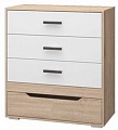 Комод MLK Джуниор (дуб сонома-белый)