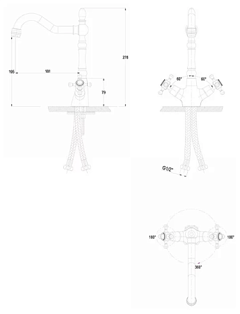 Двухрычажный смеситель Paulmark Paulmark Essen Es226001-308