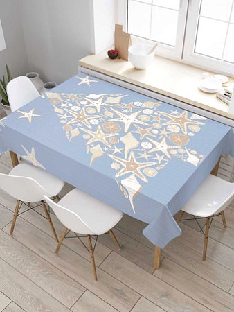 Скатерть JoyArty Звездная елка tc_5709_120x145