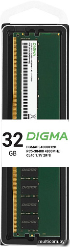 Оперативная память Digma 32ГБ DDR5 4800 МГц DGMAD54800032D