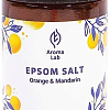 Косметика по уходу за телом Aroma Lab Соль Эпсома c апельсином и мандарином Epsom Salt REFRESH 100 г