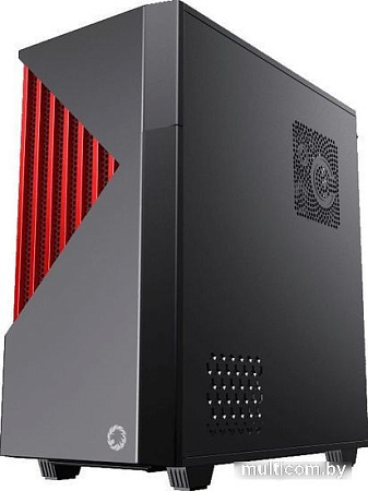 Корпус GameMax Contac COC BR (черный/красный)