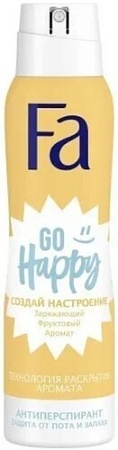 Дезодорант-спрей Fa Go Happy Создай настроение 150 мл