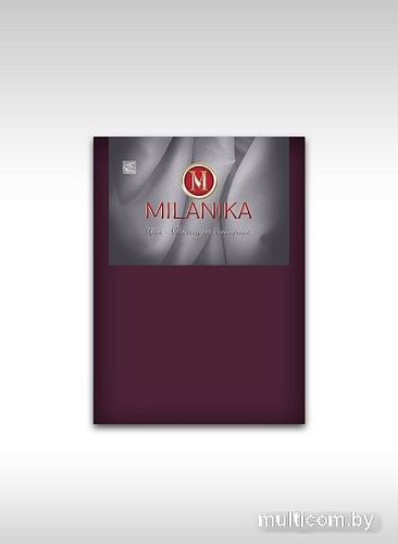 Постельное белье Миланика Бордо 145x217 (поплин г/к)