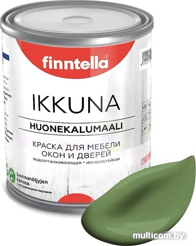 Краска Finntella Ikkuna Vihrea F-34-1-3-FL025 2.7 л (зеленый)