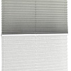 Плиссе Delfa Basic Crush СПШ-35202/3504 Basic Transparent (48x160, серый/белый)
