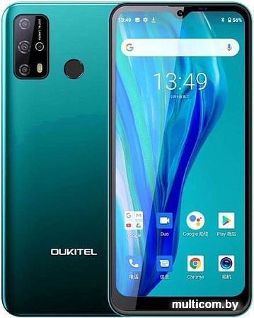 Смартфон Oukitel C23 Pro (зеленый)