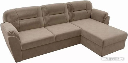 Угловой диван Лига диванов Бостон 100536 (коричневый)