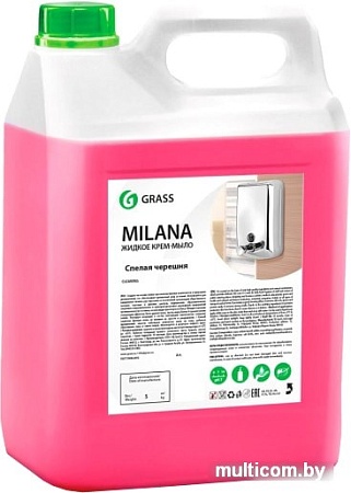 Grass Жидкое мыло Спелая черешня 5 л