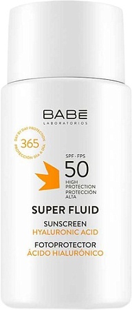 Косметика по уходу за лицом Babe Солнцезащитный флюид Super Fluid SPF 50 50 мл