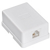 Розетка телефонная Buro 468-4 6p4c cat.5E krone