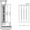 Биметаллический радиатор Rifar SUPReMO 500 (6 секций)