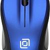 Мышь Oklick 665MW (черный/синий)