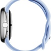 Умные часы Google Pixel Watch 2 (глянцевый серебристый/залив, спортивный силиконовый ремешок)