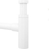Сифон Wellsee Drainage System 182123003 (сифон, донный клапан, матовый белый)